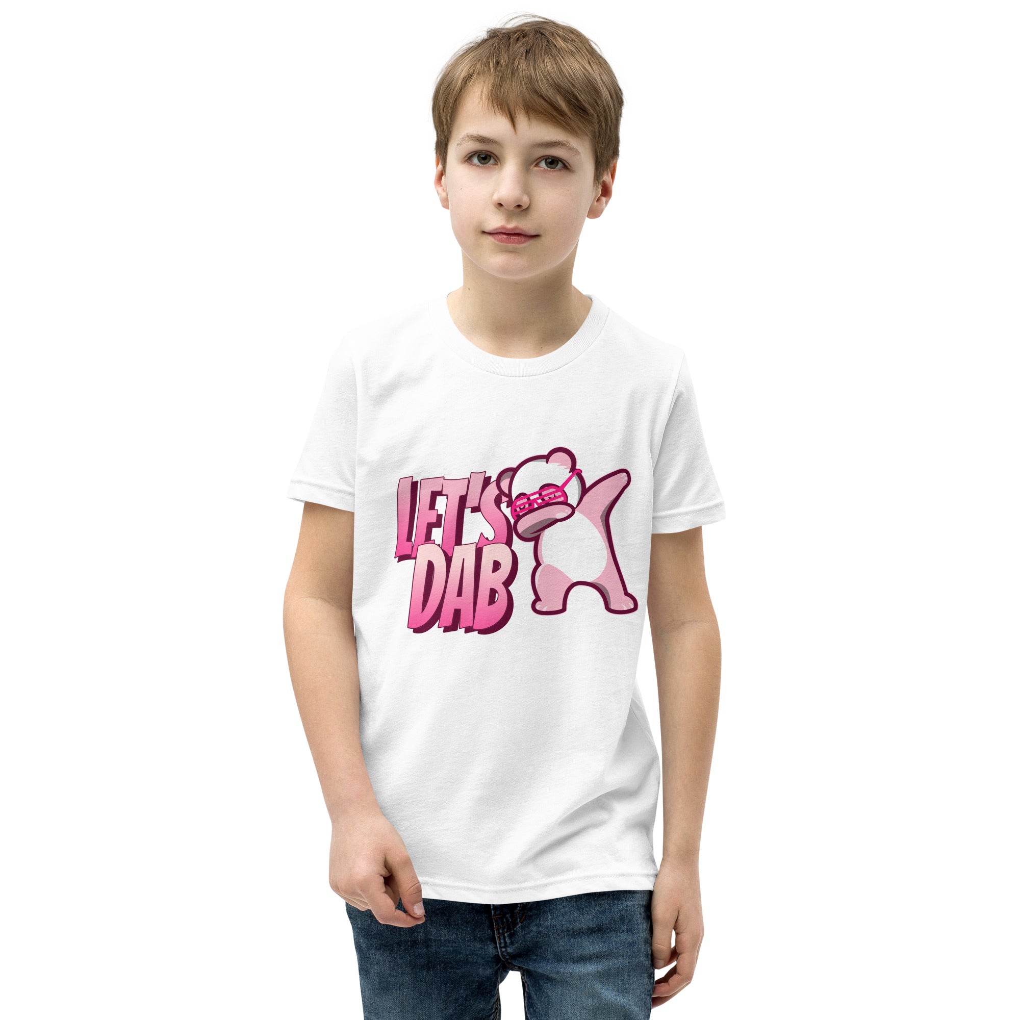 Let's dab - Youth Short Sleeve T-Shirt