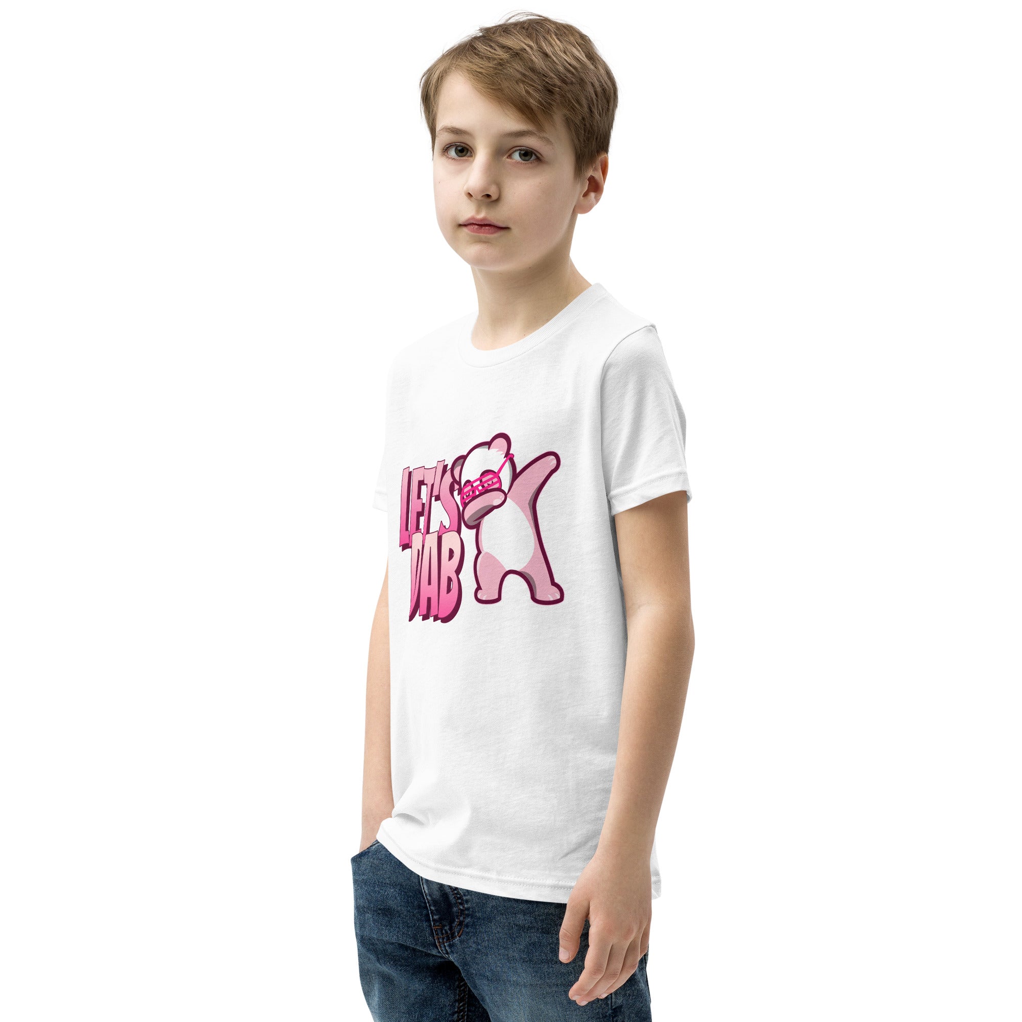 Let's dab - Youth Short Sleeve T-Shirt