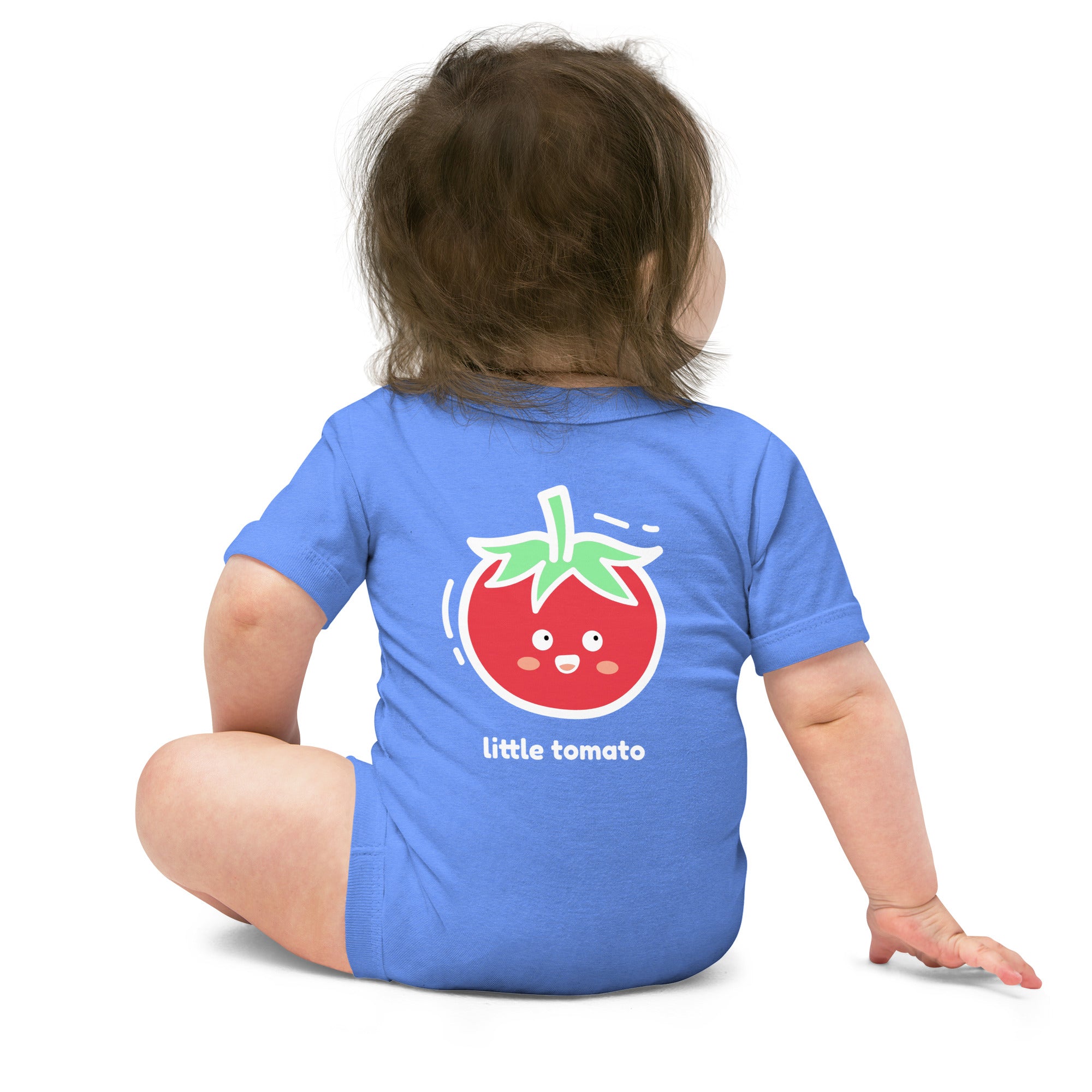 Little tomato - Baby short sleeve one piece (back print)