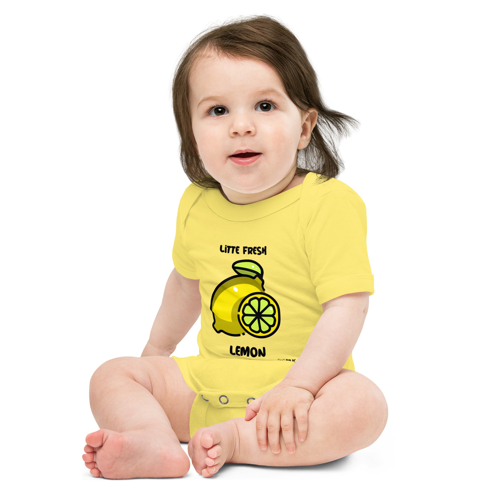 Little fresh lemon - Baby short sleeve one piece