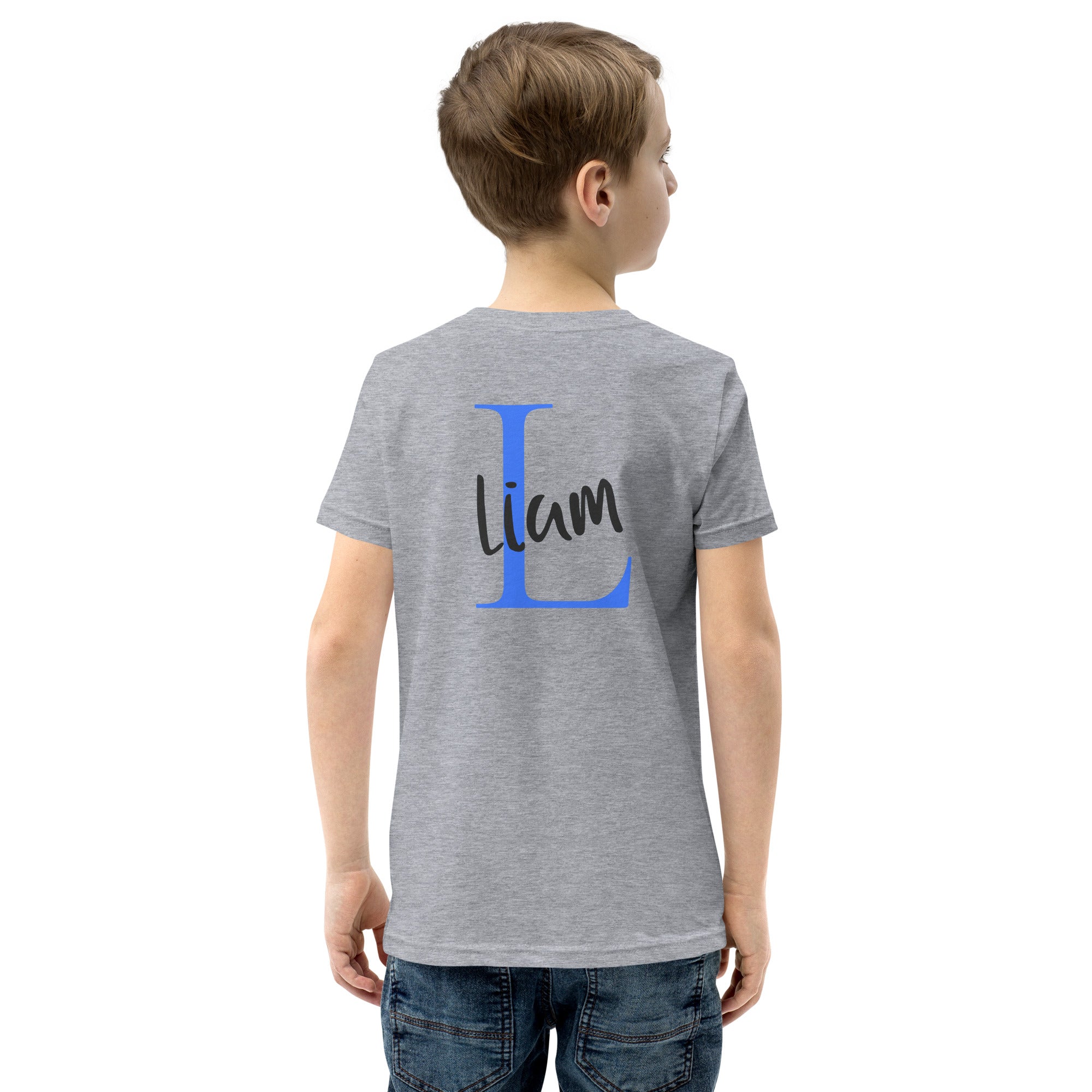 Liam - Youth Short Sleeve T-Shirt (back print)