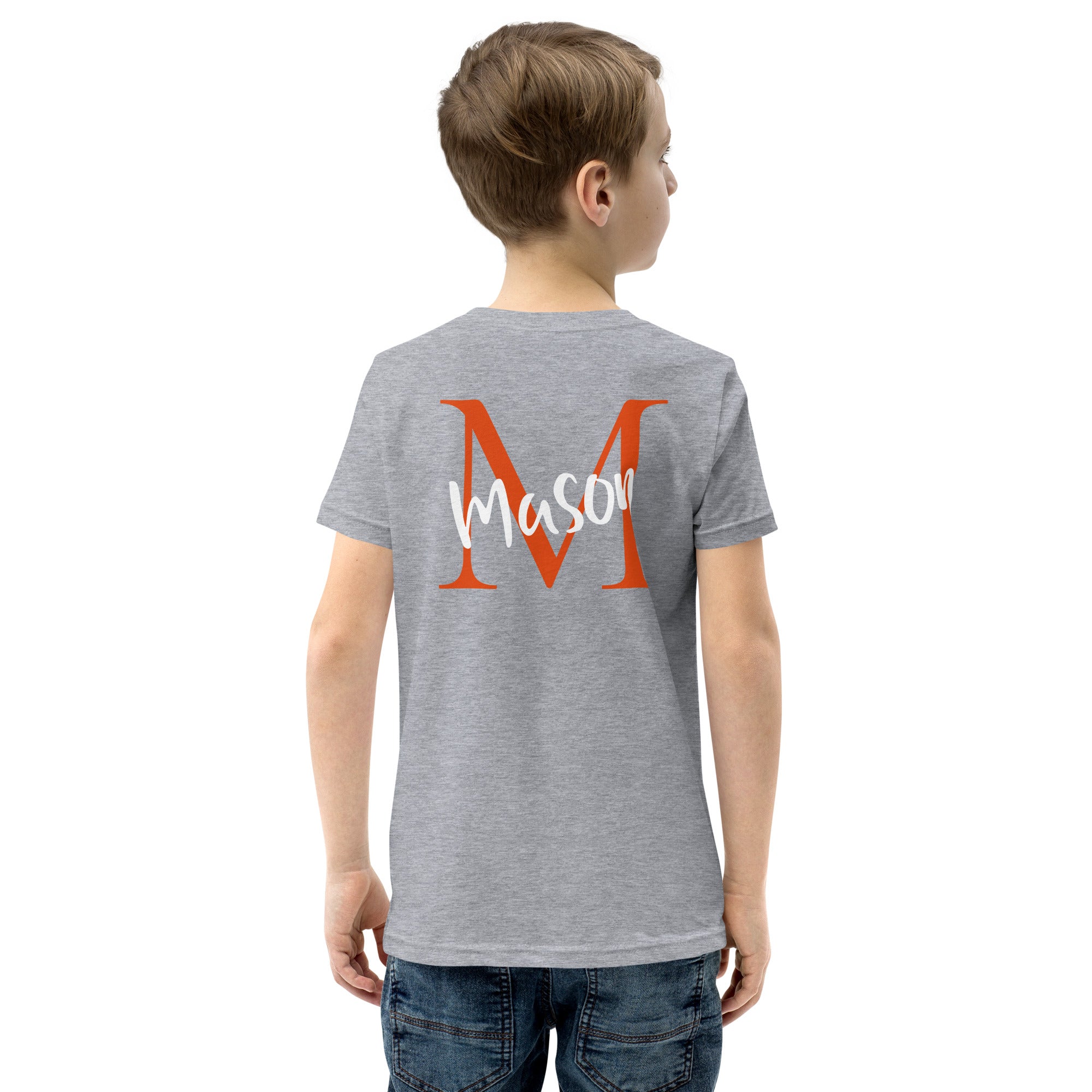 Mason - Youth Short Sleeve T-Shirt (back print)