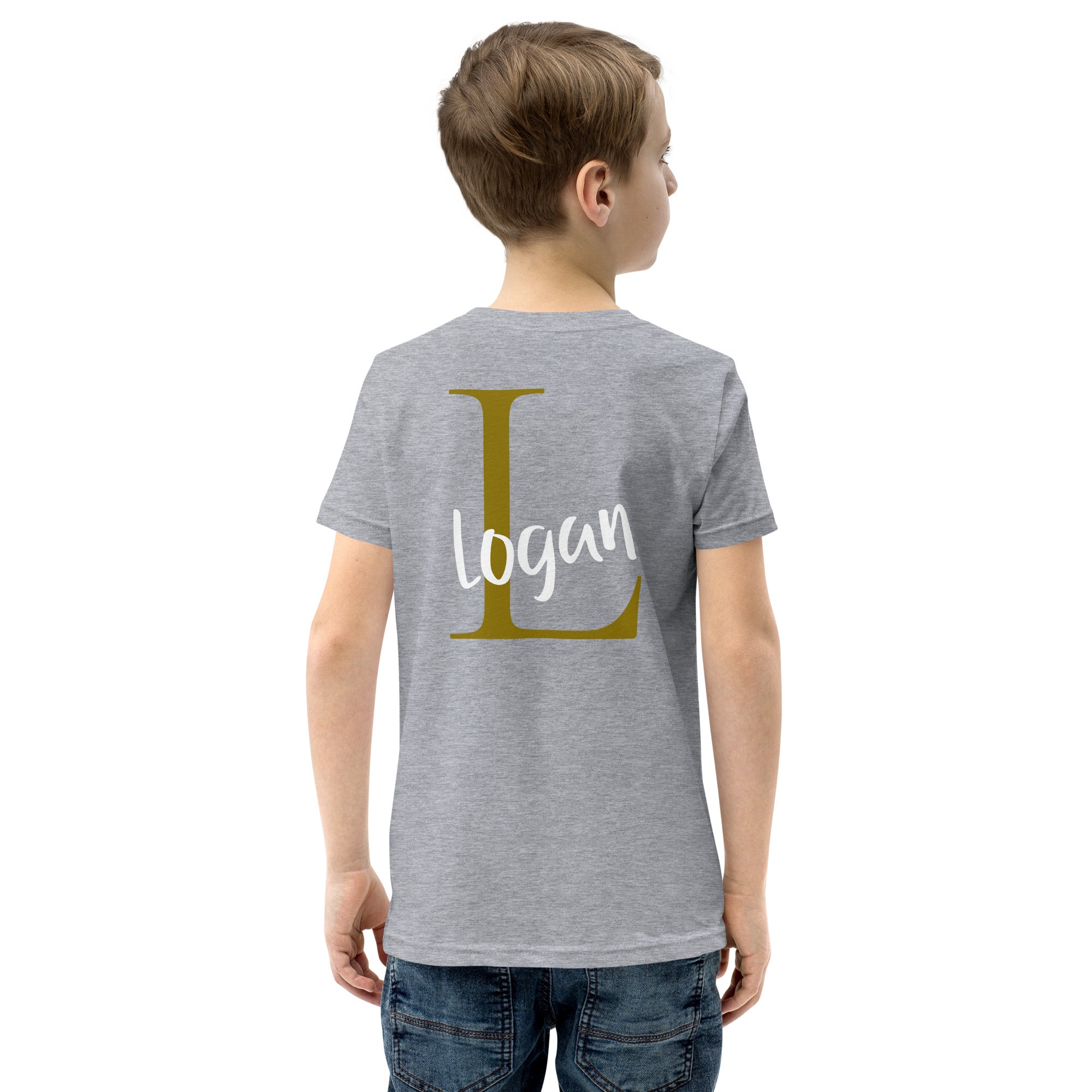 Logan - Youth Short Sleeve T-Shirt (back print)