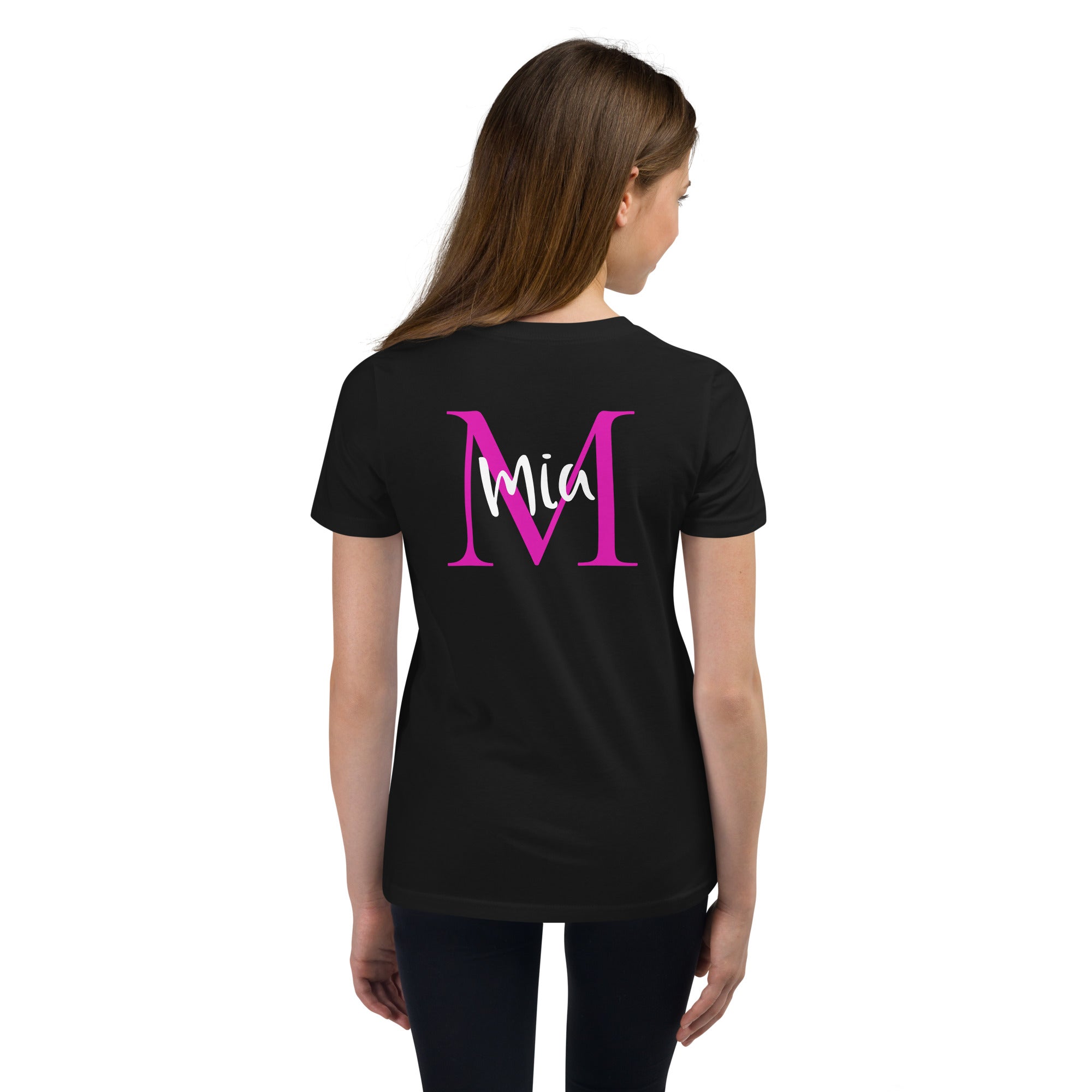 Mia - Youth Short Sleeve T-Shirt (back print)