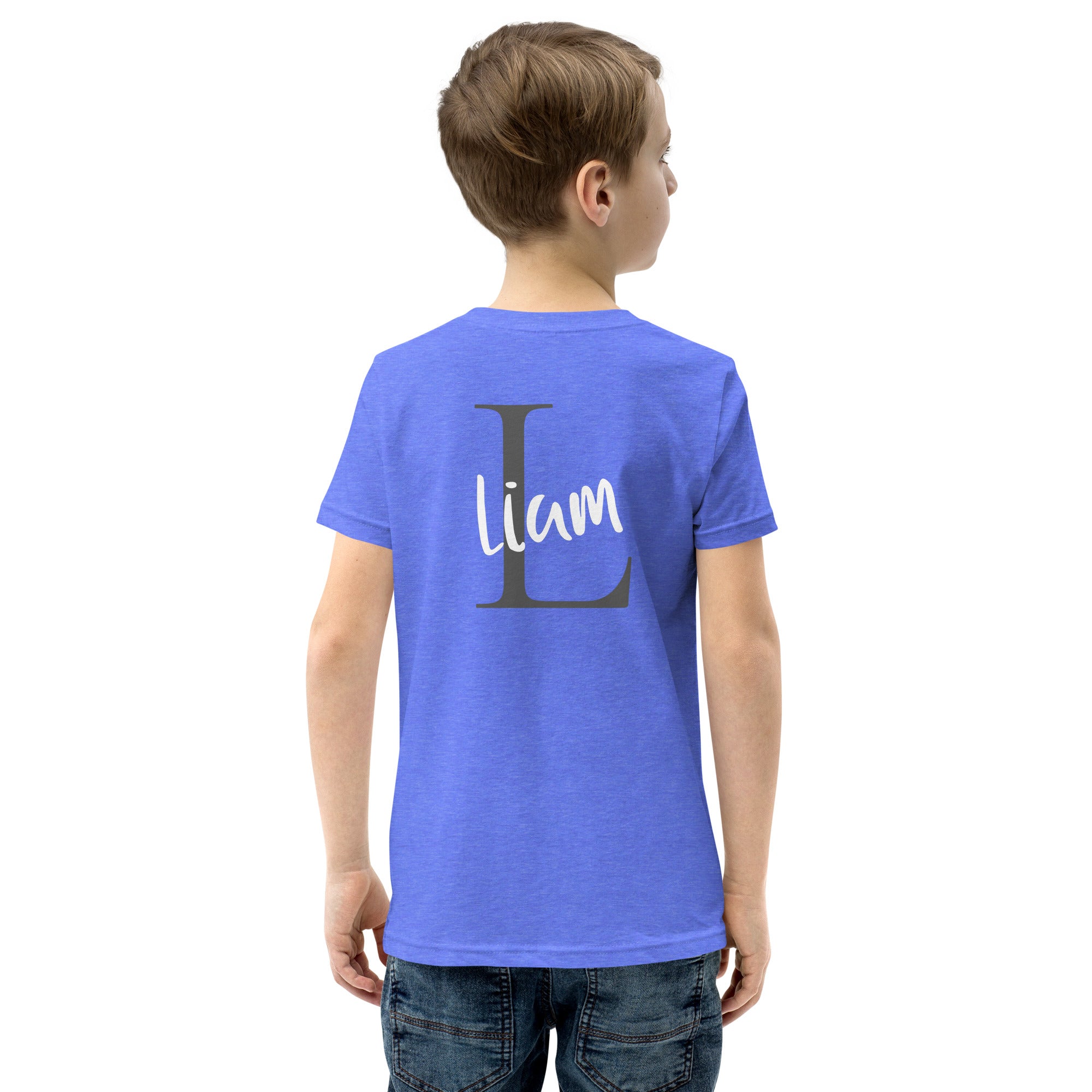 Liam - Youth Short Sleeve T-Shirt (back print)