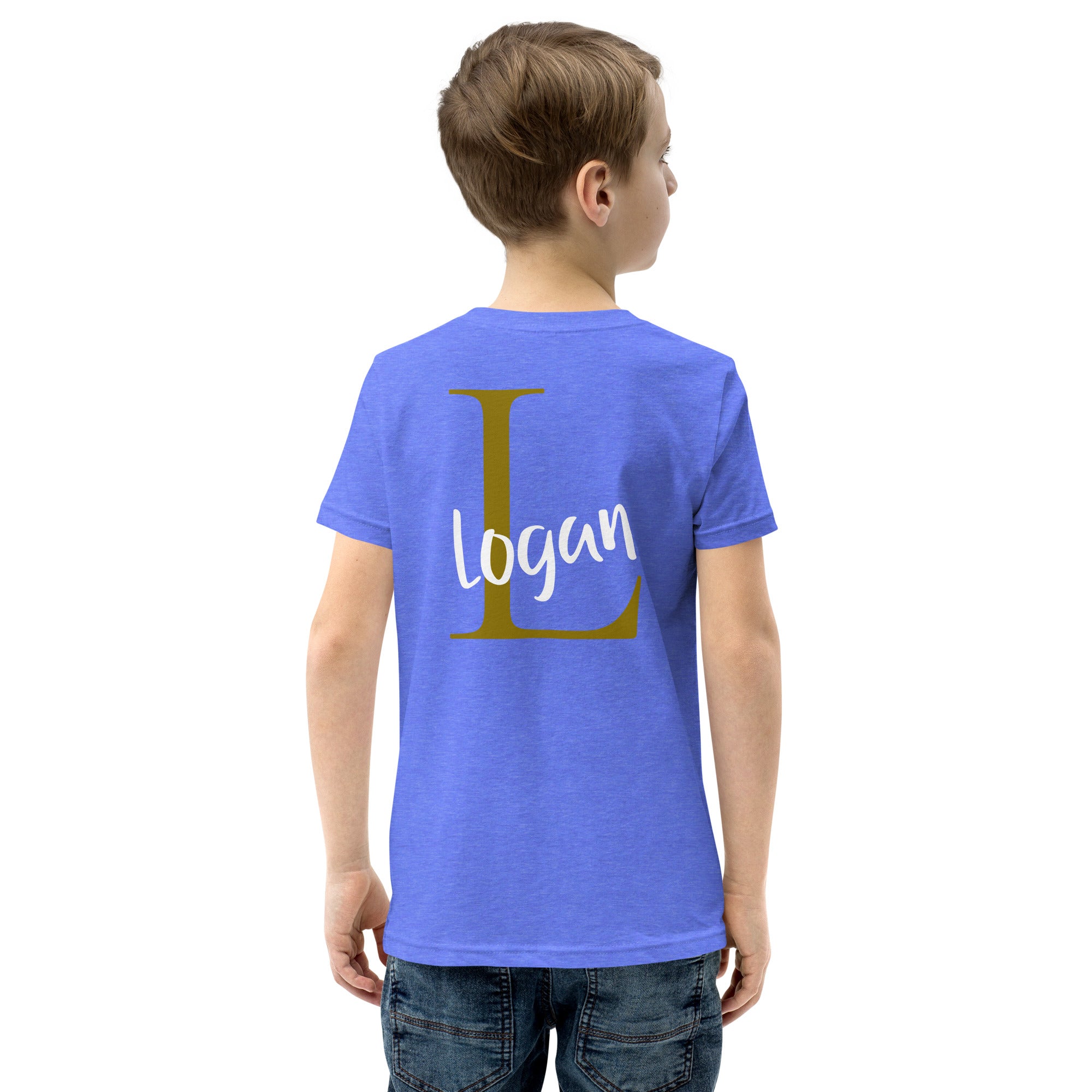 Logan - Youth Short Sleeve T-Shirt (back print)