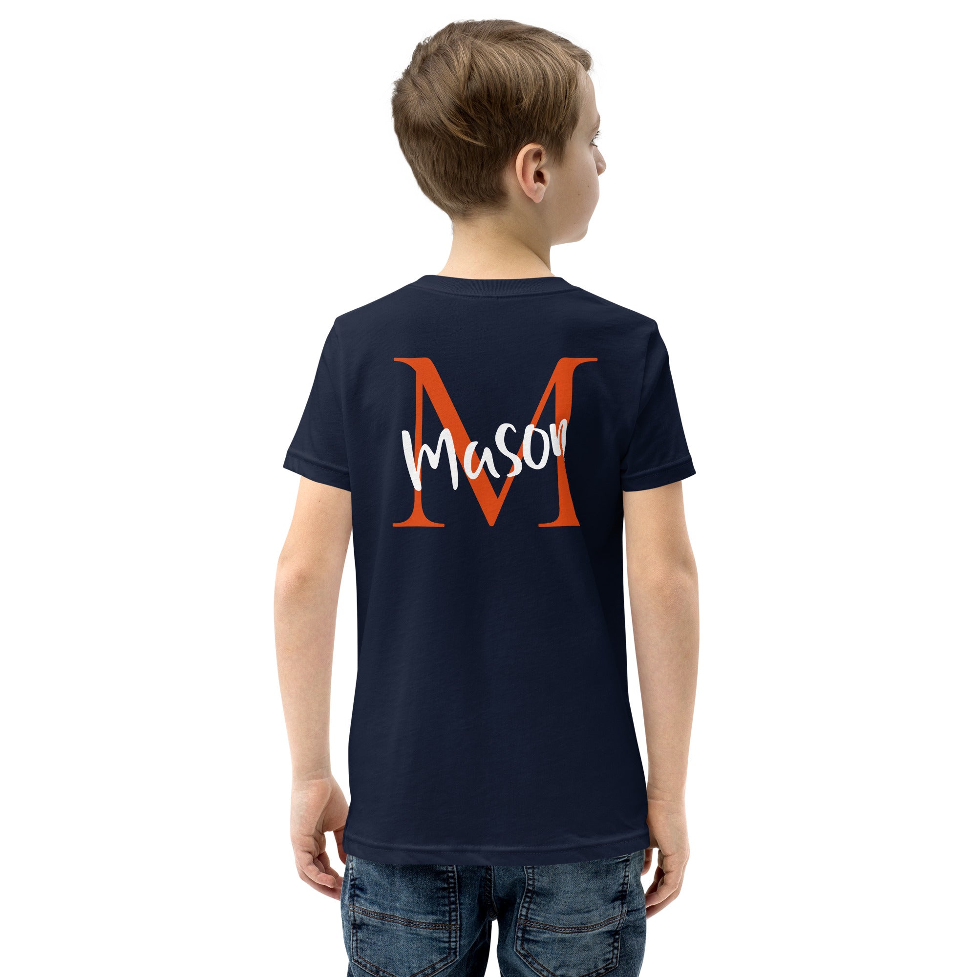 Mason - Youth Short Sleeve T-Shirt (back print)