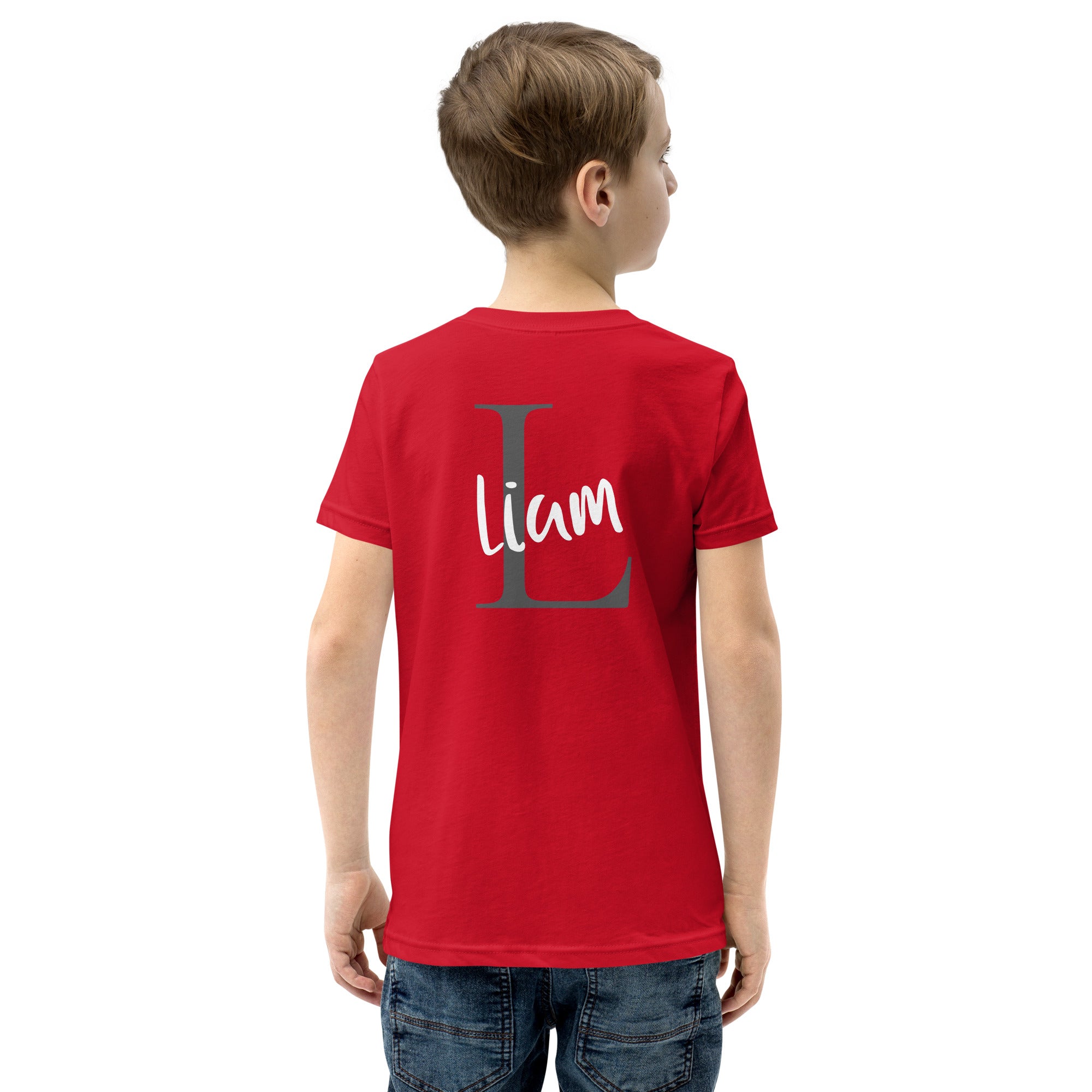 Liam - Youth Short Sleeve T-Shirt (back print)