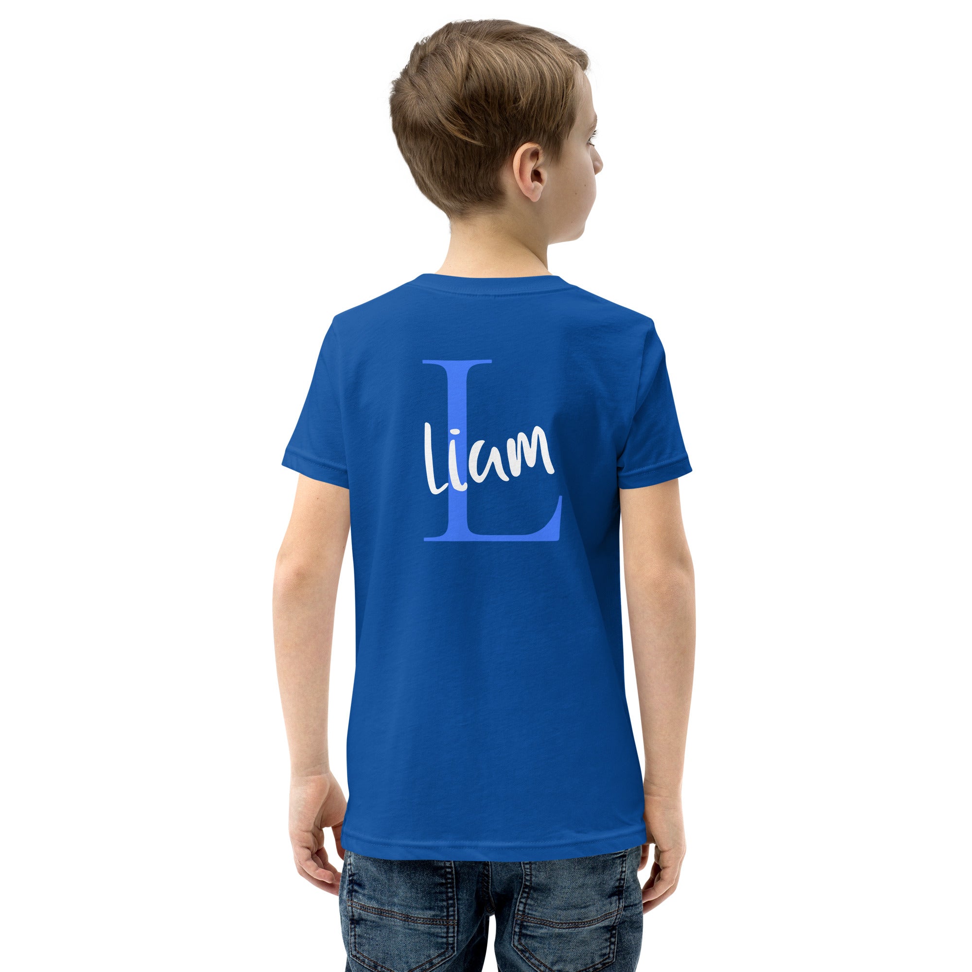 Liam - Youth Short Sleeve T-Shirt (back print)