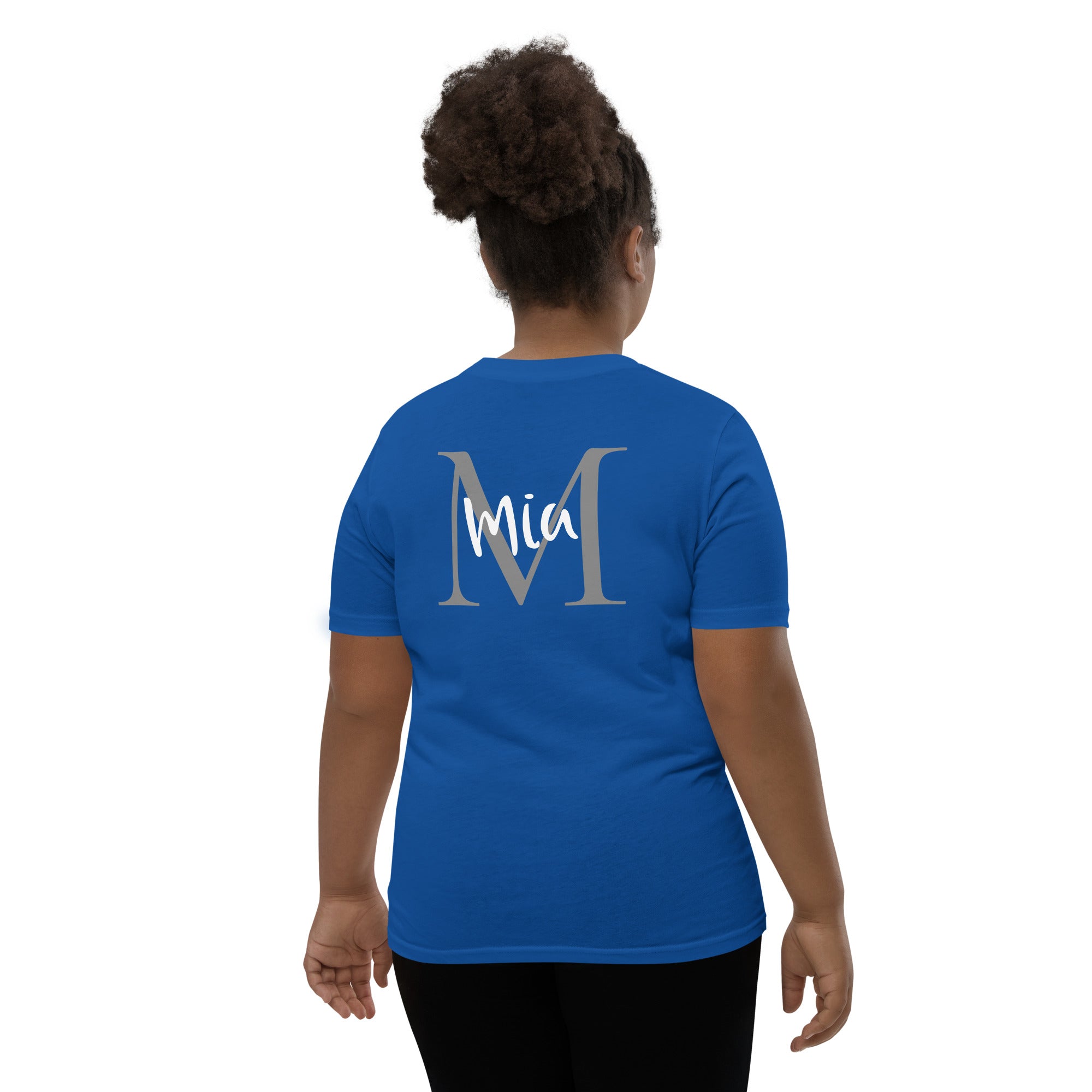 Mia - Youth Short Sleeve T-Shirt (back print)